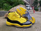 NIKE AIR JORDAN 11 Yellow Sneaker Men's