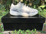 Nike Air Jordan 11 Gray Snake Pattern Men's Sneaker