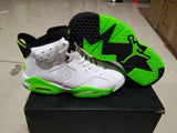 NIKE AIR JORDAN 6 White Green Men's Sneaker
