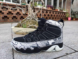 NIKE AIR JORDAN 9 Black Snake Men's Shoes