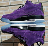 NIKE AIR JORDAN 3 Black Purple Men's Sneaker
