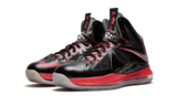 Nike Lebron X+ BLACK/CHROME-UNVRSTY RD-CL GRY