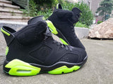 Nike Air Jordan 6 Black Green Neon Men's Sneaker