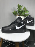 Nike Air Force 1 Shoes - Black