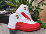 NIKE AIR JORDAN 12 RED Men's Sneaker