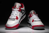 The Air Jordan 4 Retro White Red