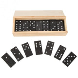 28Pcs/Set Wooden Domino Board Games Domino Toys Travel Funny Table Game 2018 Kid Children Educational Toys